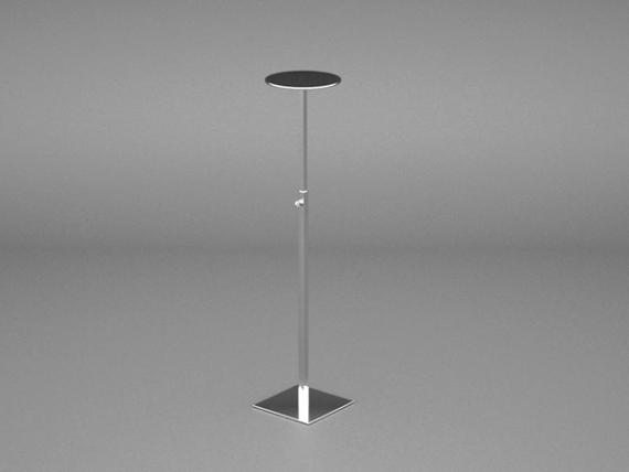 HAT DISPLAY STAND WITH TELESCOPIC BAR